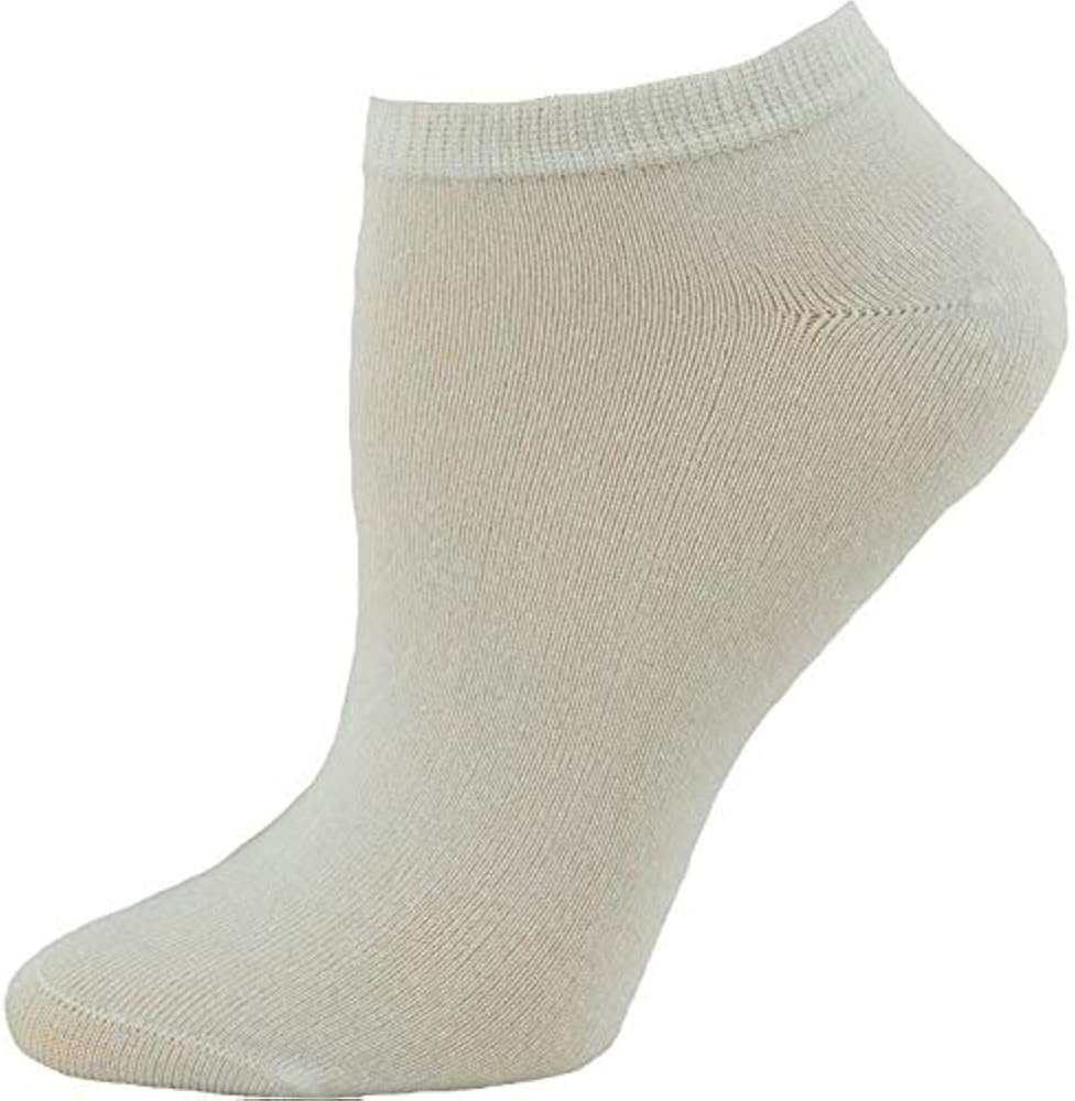 Unisex Ankle Hi No Show Seamless Toe Socks - 3 Pair Pack