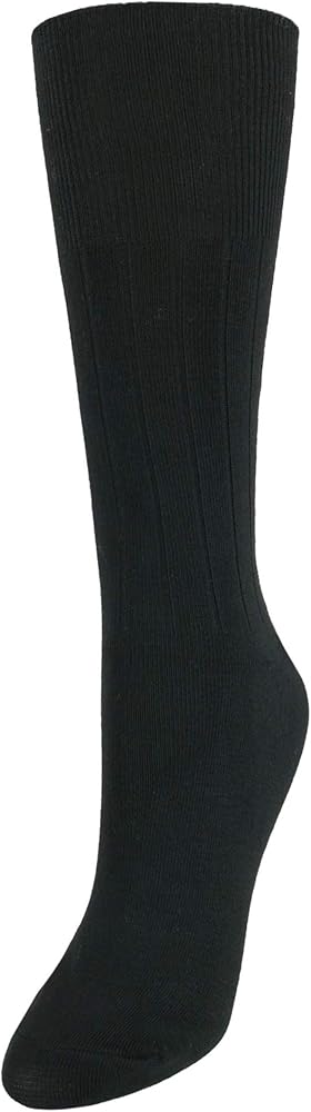 Women's Cotton Blend Comfort Top Circulation Dress Socks