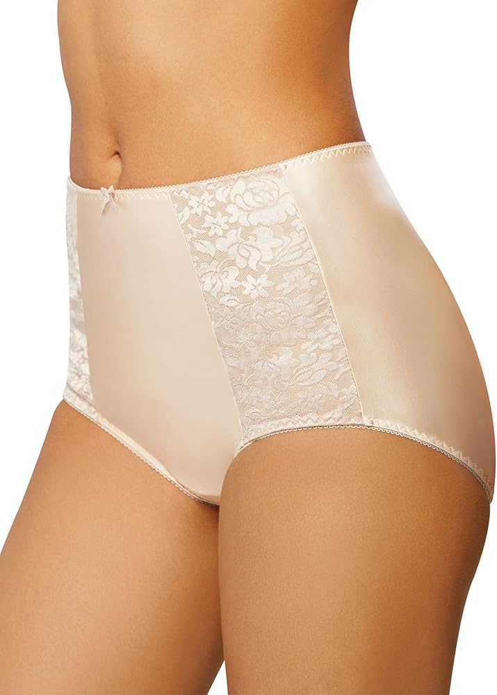 Bali Double Support, Women's Cool Comfort Underwear, Full Coverage Brief Panty