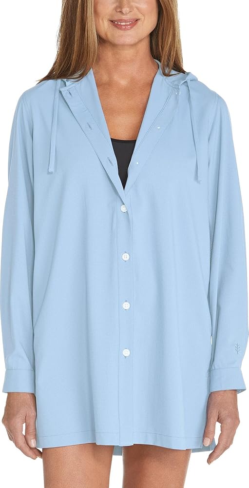 Coolibar UPF 50+ Women's Iztapa Beach Shirt - Sun Protective