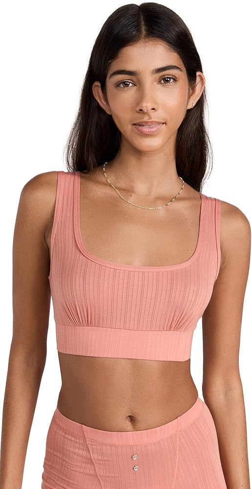 hanky panky Women's Microstripe Lounge Bralette