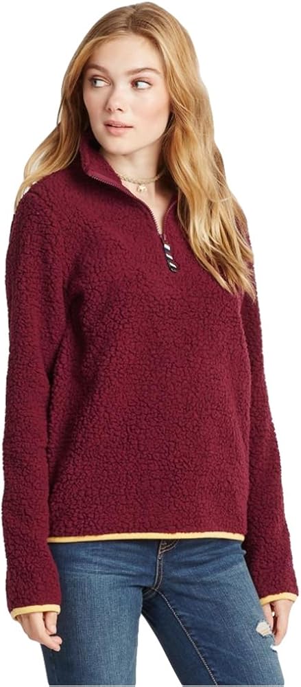 AEROPOSTALE Womens Fleece Jacket, Purple, Small