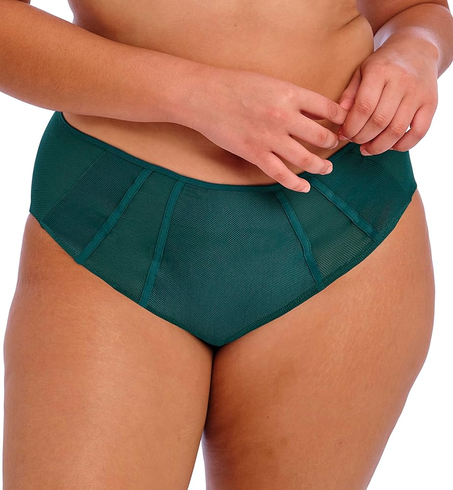 Elomi Kintai Full Brief Panty (301251),3XL,Deep Teal