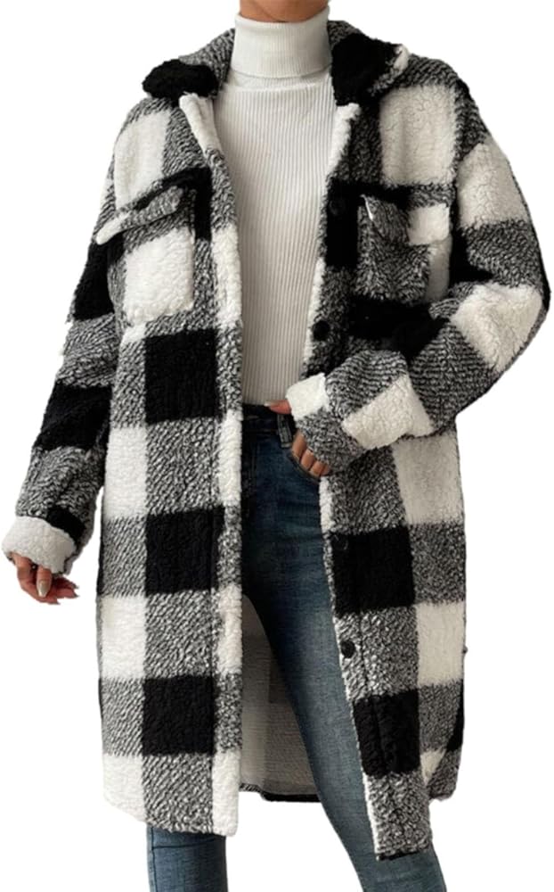 Jackets For Women Casual Fall Puffer Checkered Coat Women Long Coats For Women Waist Coat Vest For Women Women S Coats And Jackets senior discount for prime membership 4 dollar items for room