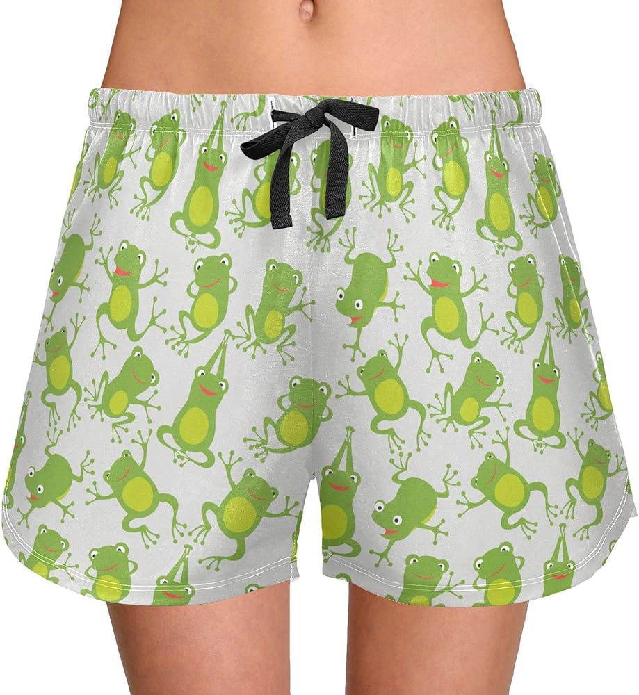 vvfelixl Sleep Shorts for Women Lime Margarita Alcohol Cocktail Pajama Shorts with Pockets Sleepwear Pants