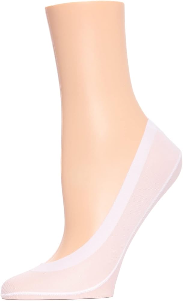 MeMoi Women's Basic Microfiber No Show Liner Socks