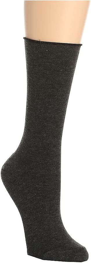 Hue Women's Jeans Sock 6487 O/S Graphite Heather